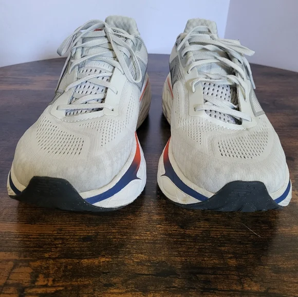 Men's New Balance V14 1080 Running Shoes - Gray with Red and Blue Accents - Picture 14 of 14